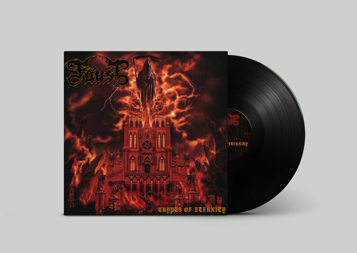 Faust - Crypts of Eternity Orange Vinyl