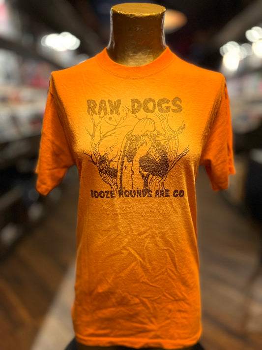 Orange Raw Dogs Tee (S)