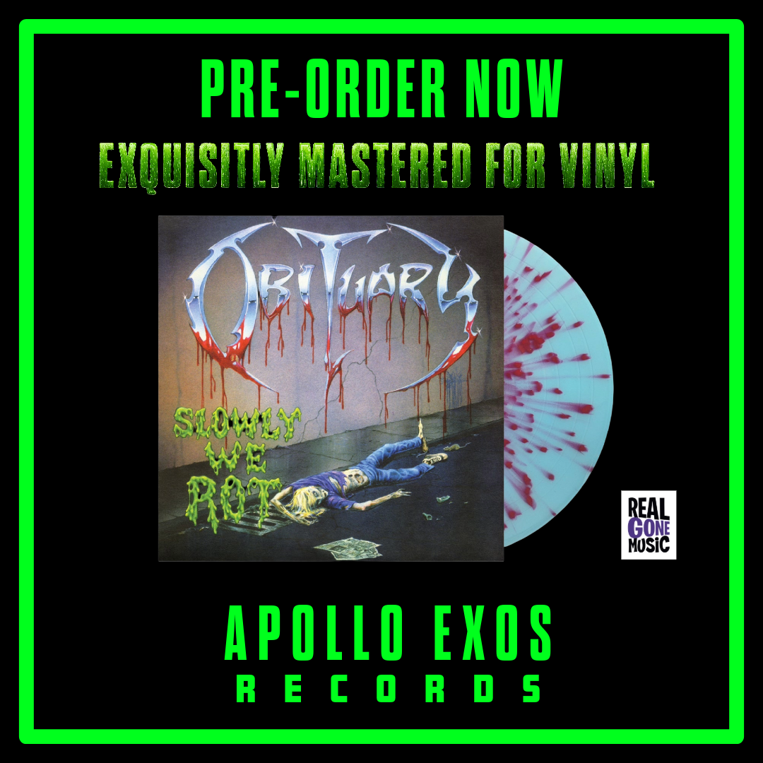PRE-ORDER Obituary 'Slowly We Rot'