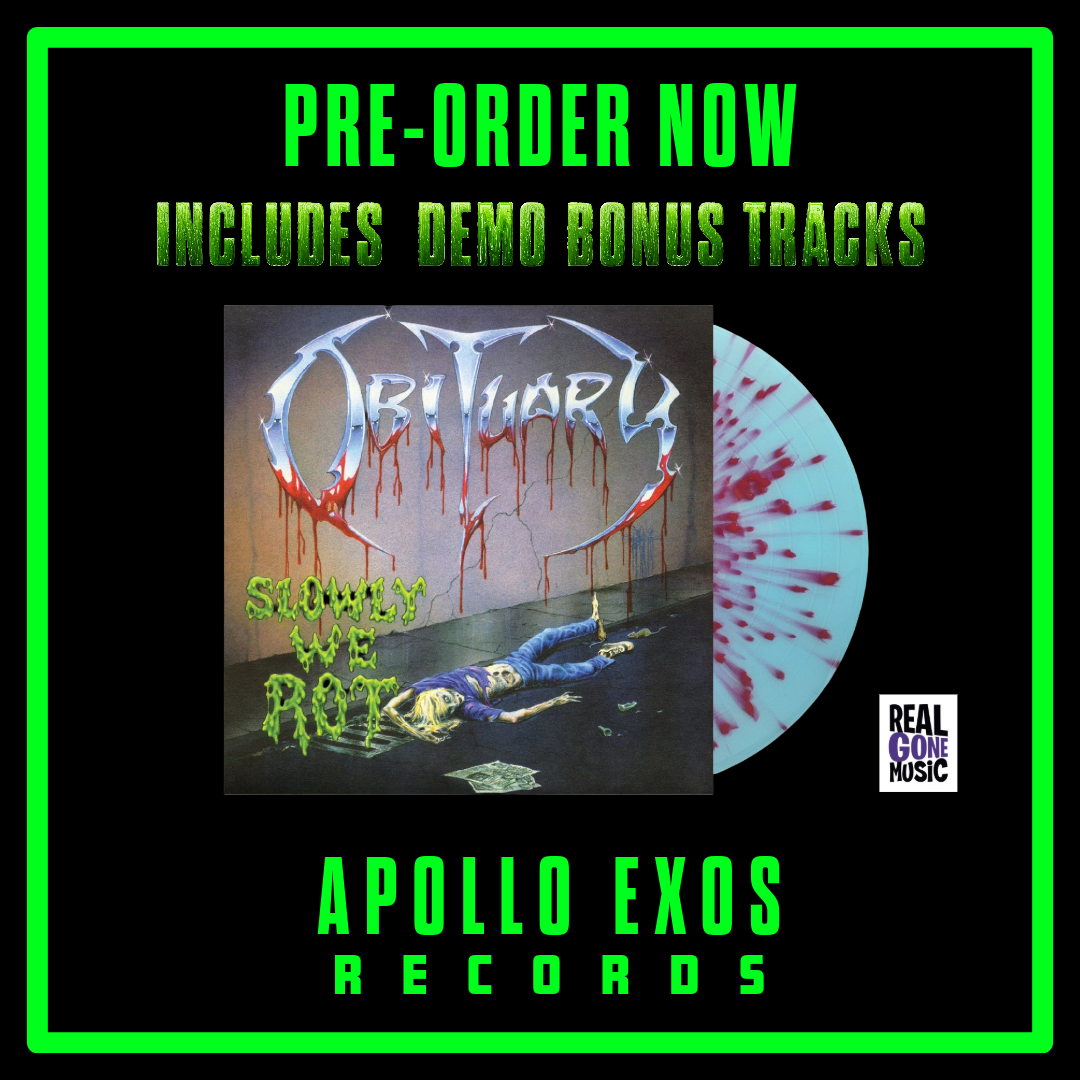 PRE-ORDER Obituary 'Slowly We Rot'