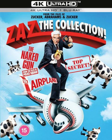 ZAZ: The Collection! [Limited Edition 4K UHD + Blu-Ray + Digital Copy] (AIRPLANE, TOP SECRET, THE NAKED GUN)