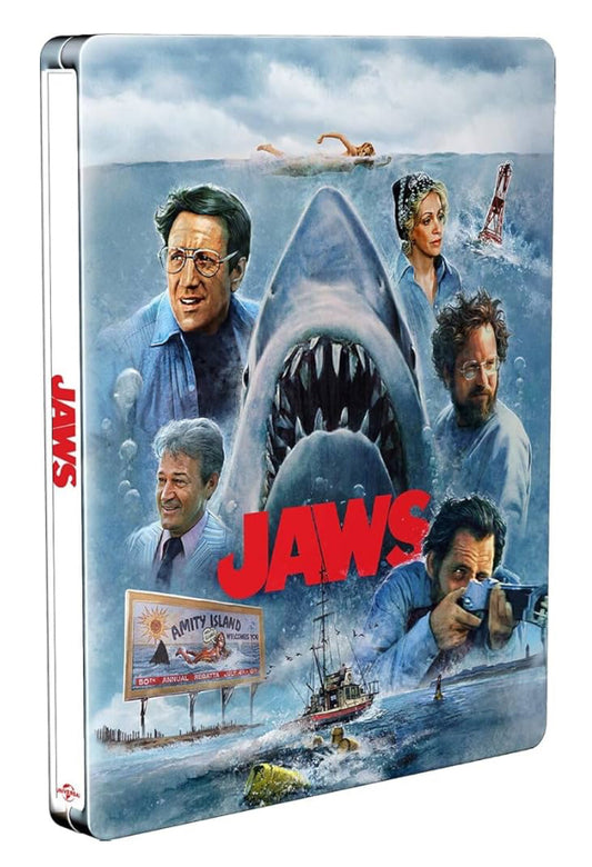 Jaws – 50th Anniversary Edition SteelBook [4K Ultra HD + Blu-ray]