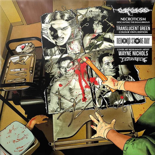 Carcass - Necroticism / Descanting The Insalubrious (TRANSLUCENT GREEN VINYL)