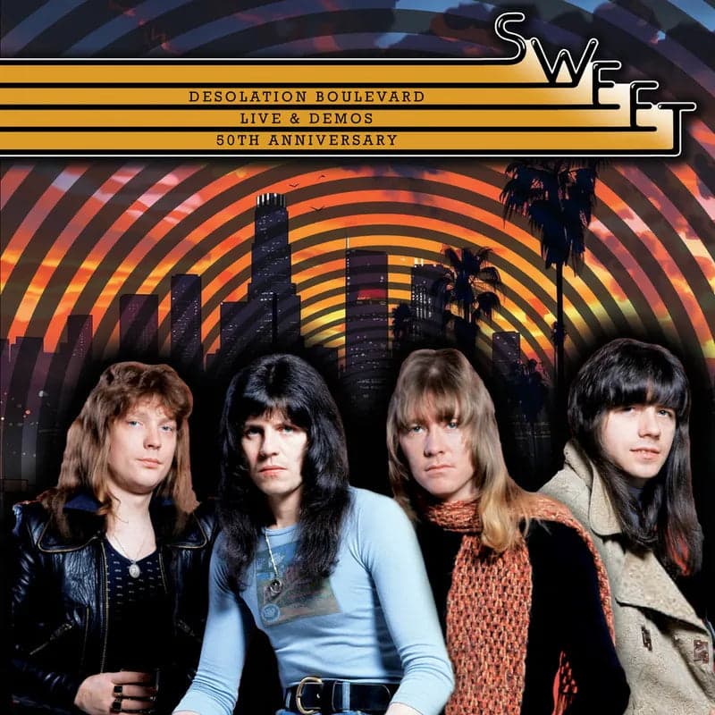 Sweet - Desolation Boulevard Live & Demos (YELLOW VINYL)