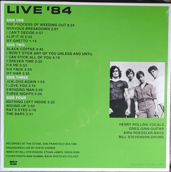 Black Flag – Live '84