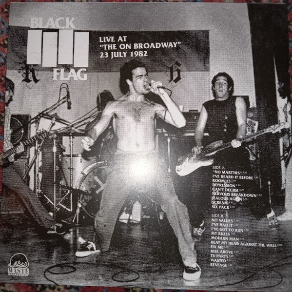 Black Flag – Live At "The On Broadway" 23 July 1982 (UNOFFICIAL)