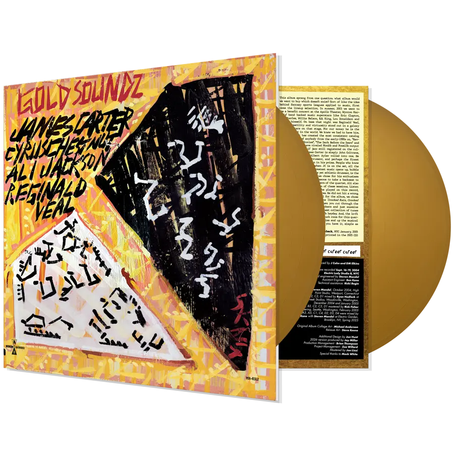 James Carter, Cyrus Chestnut, Ali Jackson and Reginald Veal Gold Soundz: A Jazz Tribute To Pavement - RSD 2026