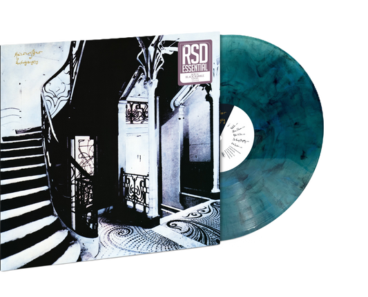 PREORDER RSD Essential: 070  Mazzy Star  She Hangs Brightly  Aqua & Black Marble Streetdate 7.25.25