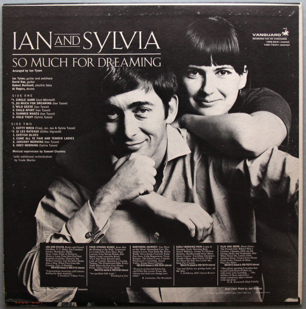 Ian & Sylvia : So Much For Dreaming (LP,Album,Stereo)