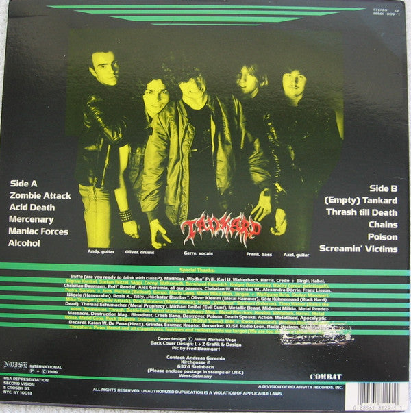 Tankard : Zombie Attack (LP,Album)