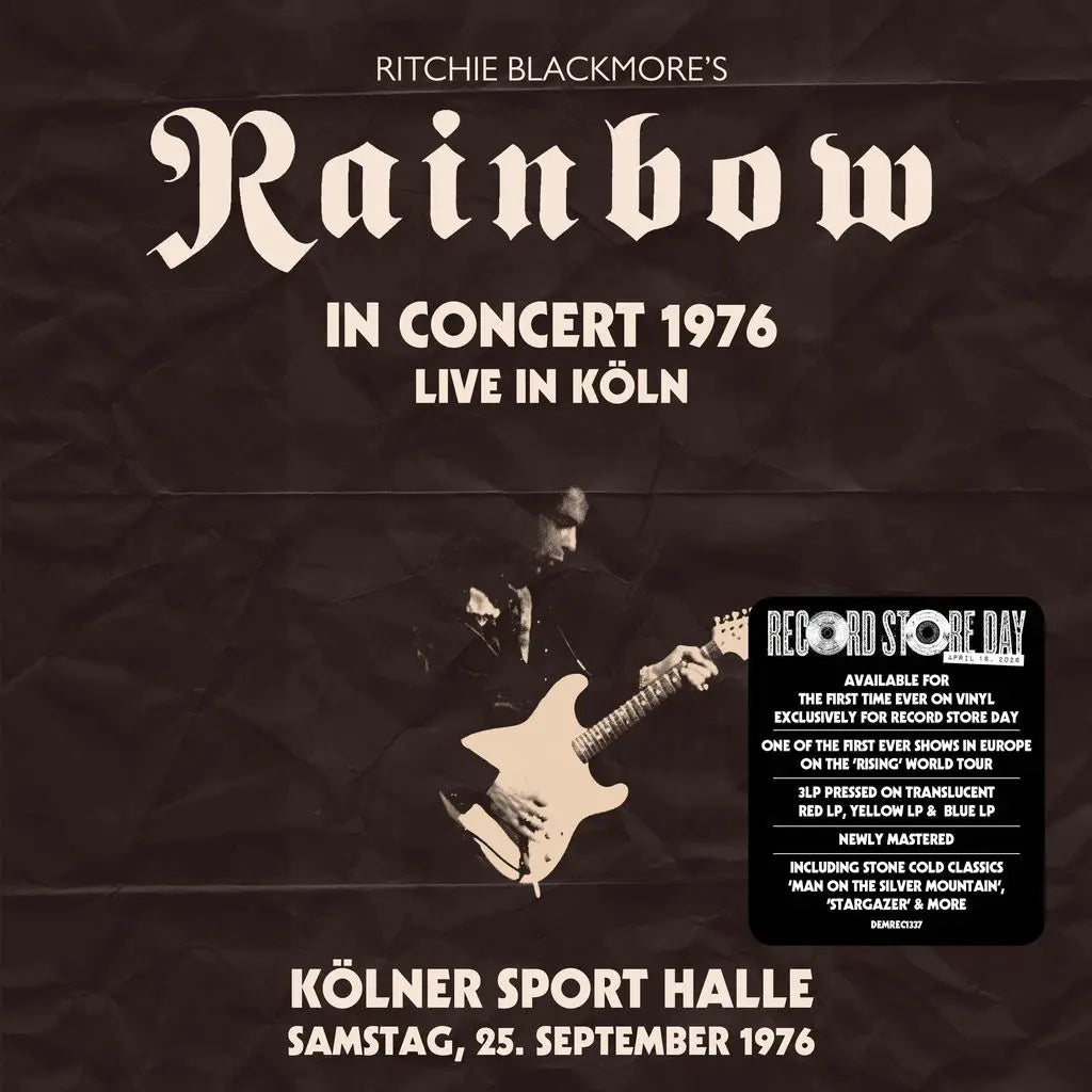 Ritchie Blackmore’s Rainbow Live from Köln 1976 - RSD 2026