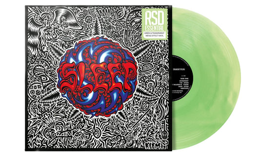 PREORDER RSD Essential: 072  Sleep  Sleep’s Holy Mountain  Translucent Green Merge Streetdate 8.15.25