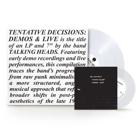 Talking Heads - Tentative Decisions 1974 - 1976 - RSD Black Friday 2025