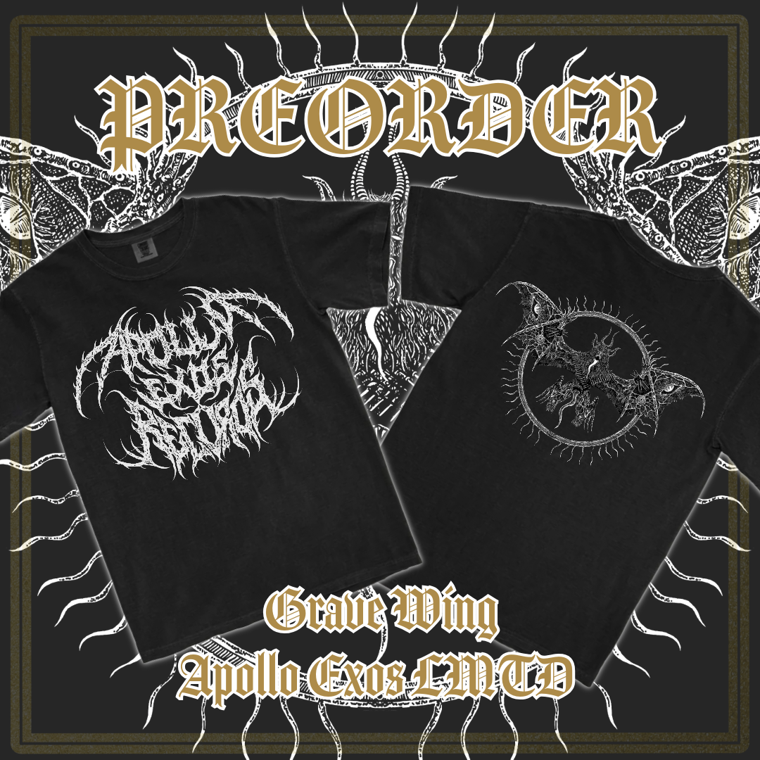 * PREORDER * Grave Wing Limited Edition Apollo Exos Tee