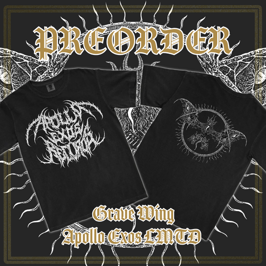 * PREORDER * Grave Wing Limited Edition Apollo Exos Tee