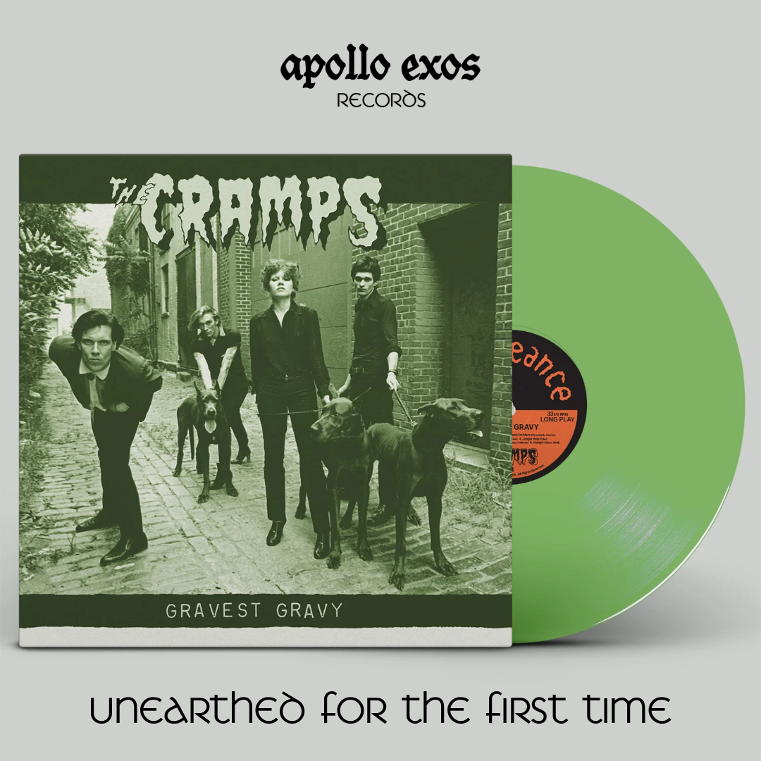 PRE-ORDER The Cramps 'Gravest Gravy' Limited Glow in the Dark Vinyl RELEASE DATE 8/21/26