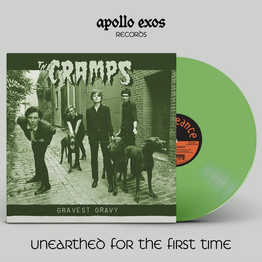 PRE-ORDER The Cramps 'Gravest Gravy' Limited Glow in the Dark Vinyl RELEASE DATE 8/21/26