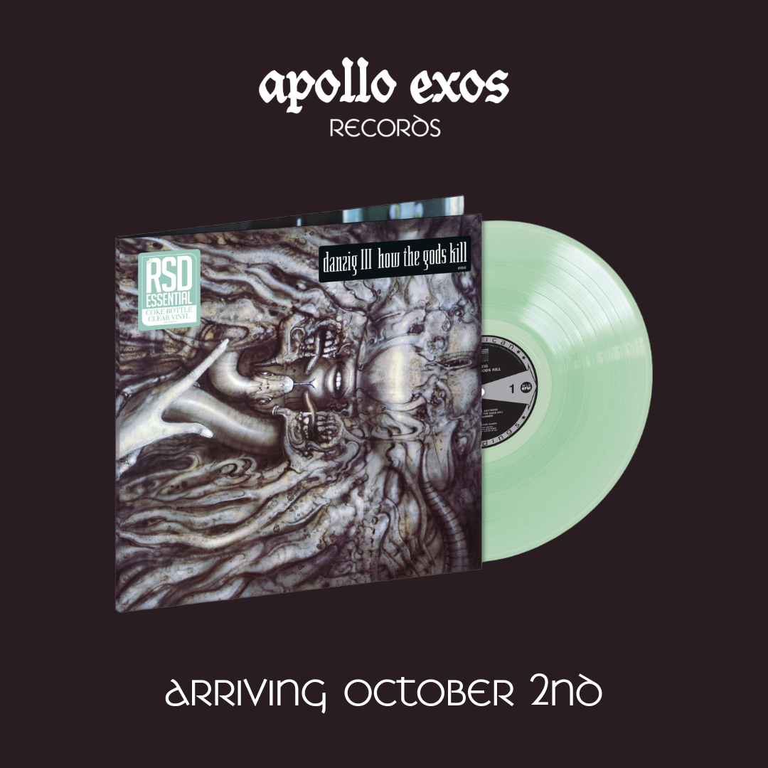 PRE-ORDER Danzig "Danzig III: How The Gods Kill" LP (Coke Bottle Clear Vinyl RSD Essentials Edition)