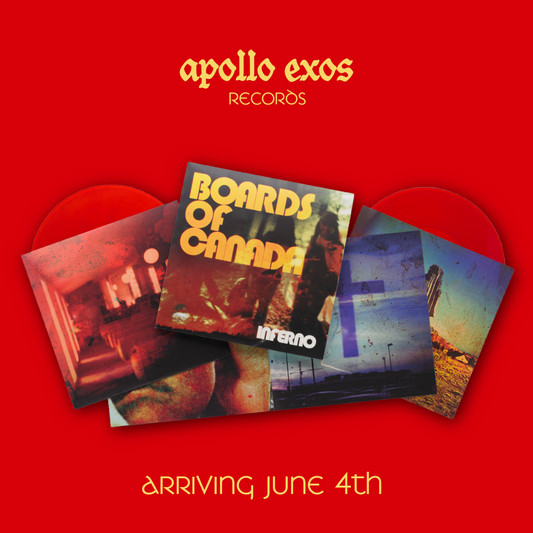 Boards of Canada Inferno Indie Edition Deluxe transparent red double vinyl AVAILABLE 5/4/26