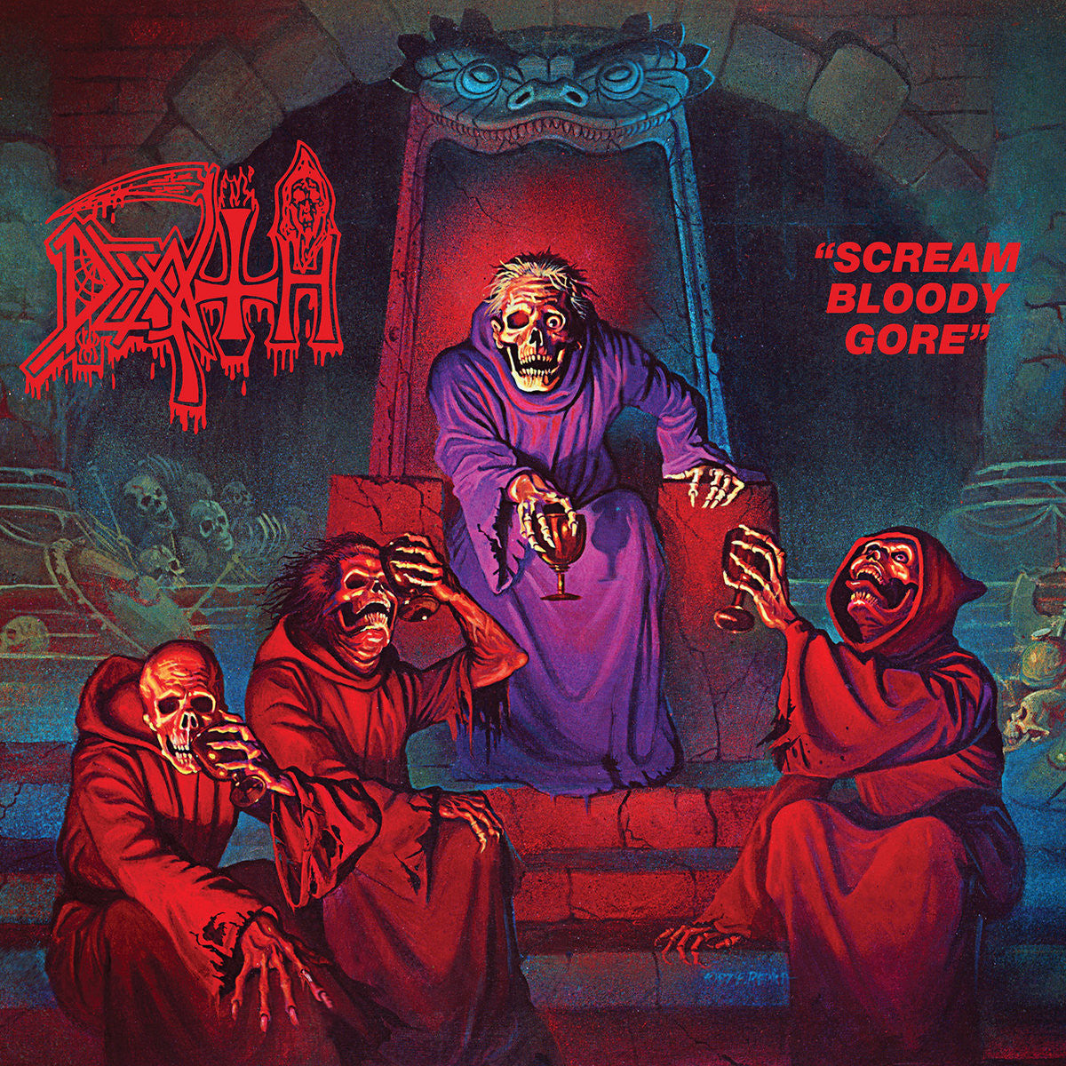 DEATH / SCREAM BLOODY GORE BLACK VINYL