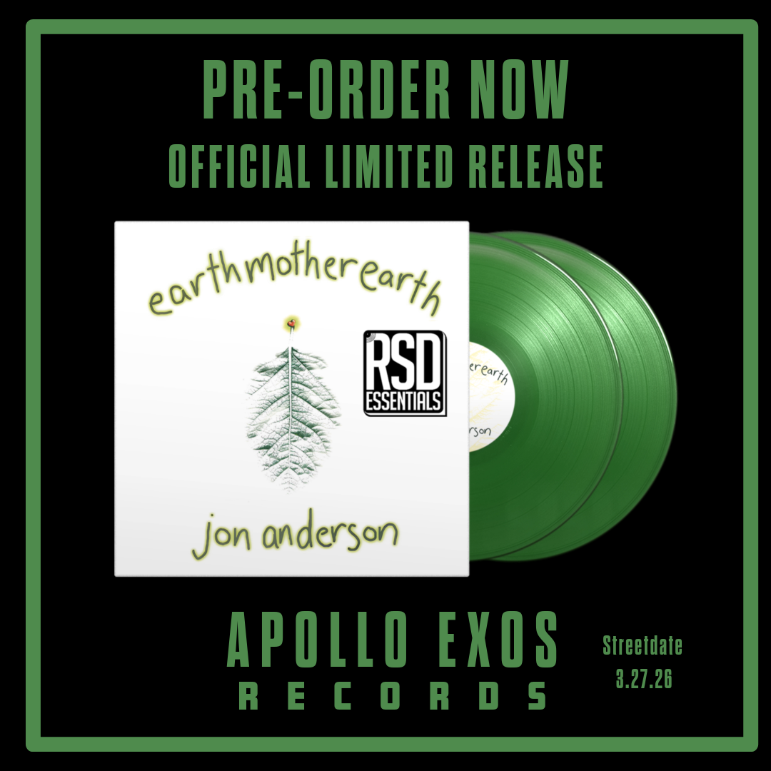 PRE-ORDER JON ANDERSON 'EARTH MOTHER EARTH' GREEN VINYL' RSD ESSENTIALS