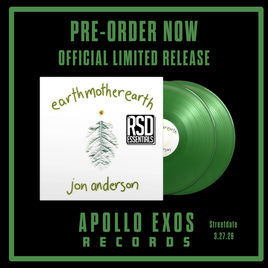 PRE-ORDER JON ANDERSON 'EARTH MOTHER EARTH' GREEN VINYL' RSD ESSENTIALS