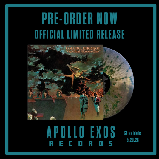 PRE-ORDER COLONEL BAGSHOT 'OH! WHAT A LOVELY WAR' PSYCHEDELIC SPLATTER + 7"  VINYL' RSD ESSENTIALS