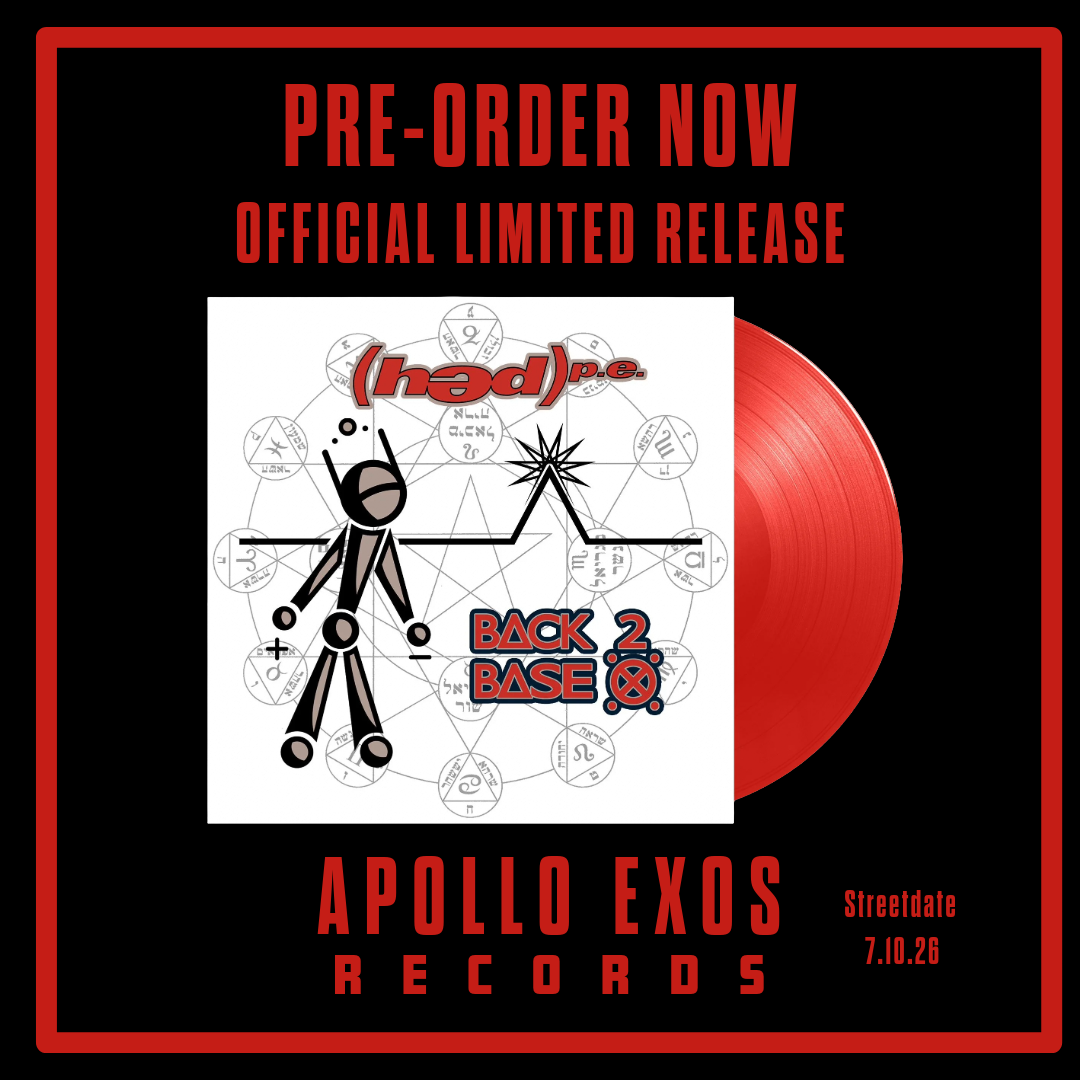 PRE-ORDER (Hed) P.E.'Back 2 Base X' RED VINYL' RSD ESSENTIALS