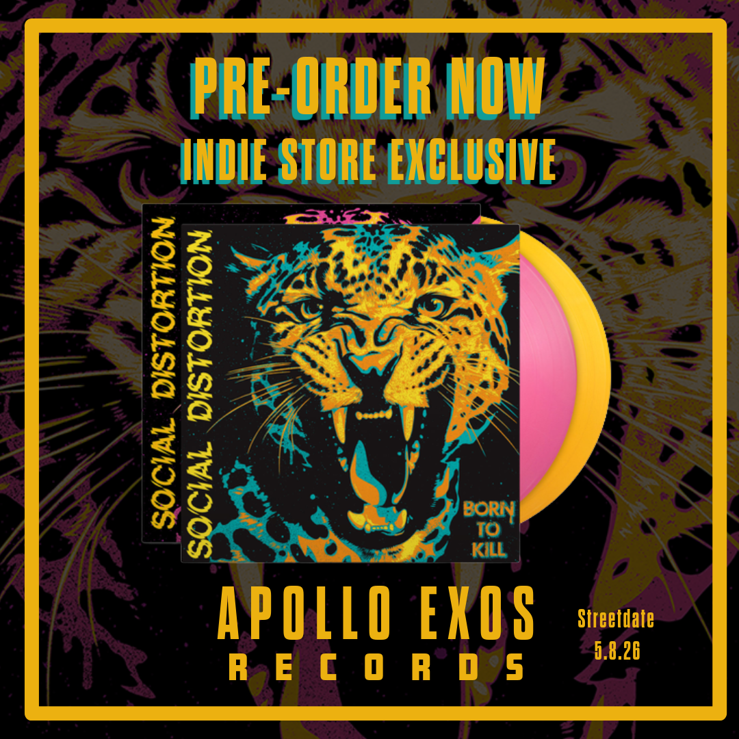 PRE-ORDER Social Distortion 'Born to Kill' Indie Exclusive 2xLP