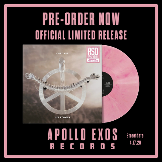 PRE-ORDER CARCASS 'HEARTWORK' PURPLE/PINK VINYL RSD ESSENTIALS