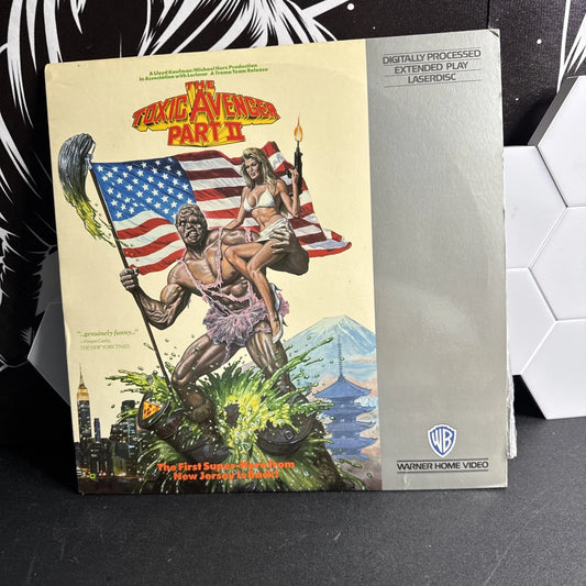 The Toxic Avenger Part 2 LASERDISC