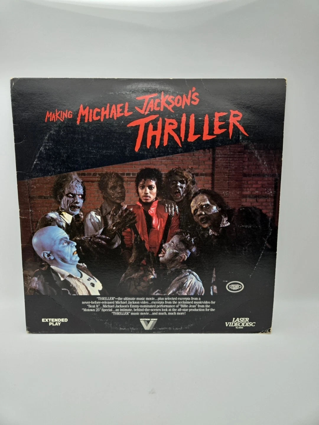Making Michael Jackson's Thriller LASERDISC