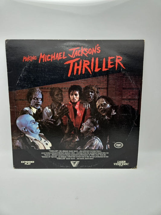 Making Michael Jackson's Thriller LASERDISC