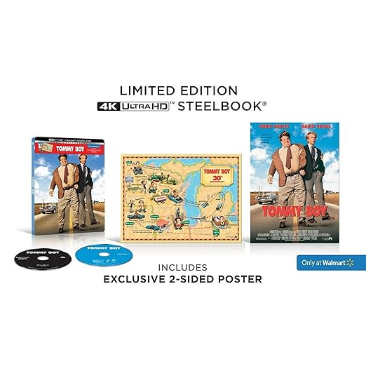 Tommy Boy Limited Edition Steelbook 4K BLURAY