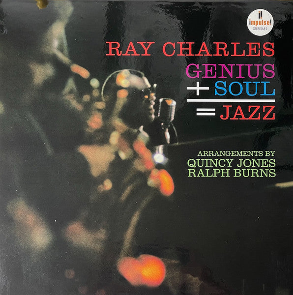 Ray Charles "Genius + Soul = Jazz" Impulse Records LP