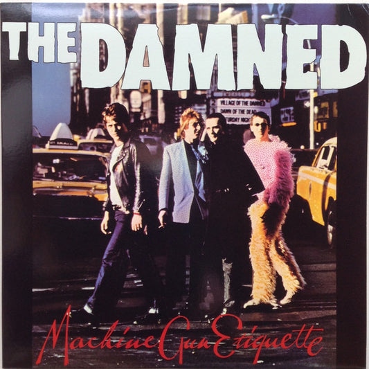 The Damned Machine Gun Etiquette Drastic Plastic LP